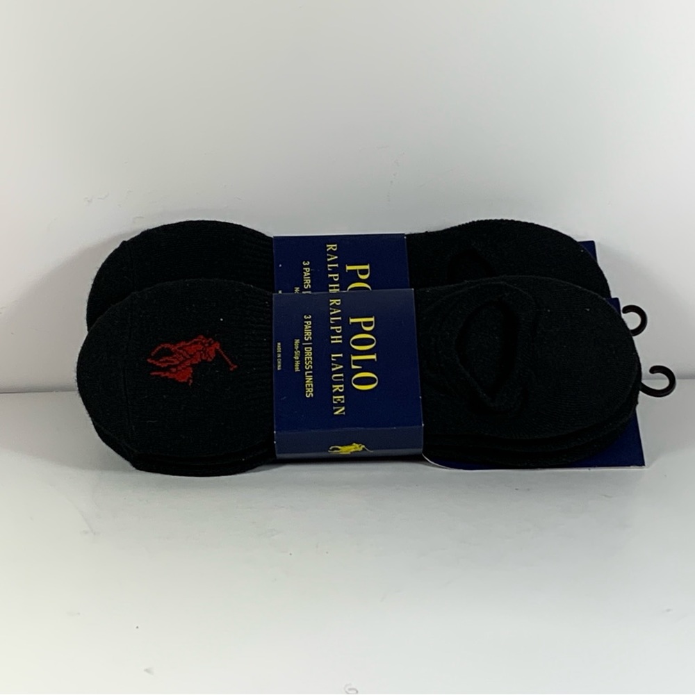 POLO No-Show Liner Sock 3-Pack